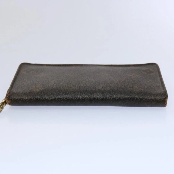 LOUIS VUITTON Monogram Porte Monnaie Zip Long Wallet M61727 LV Auth 62324 - Picture 7 of 16